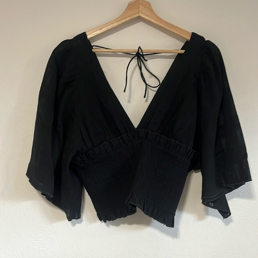 Anthropologie black top